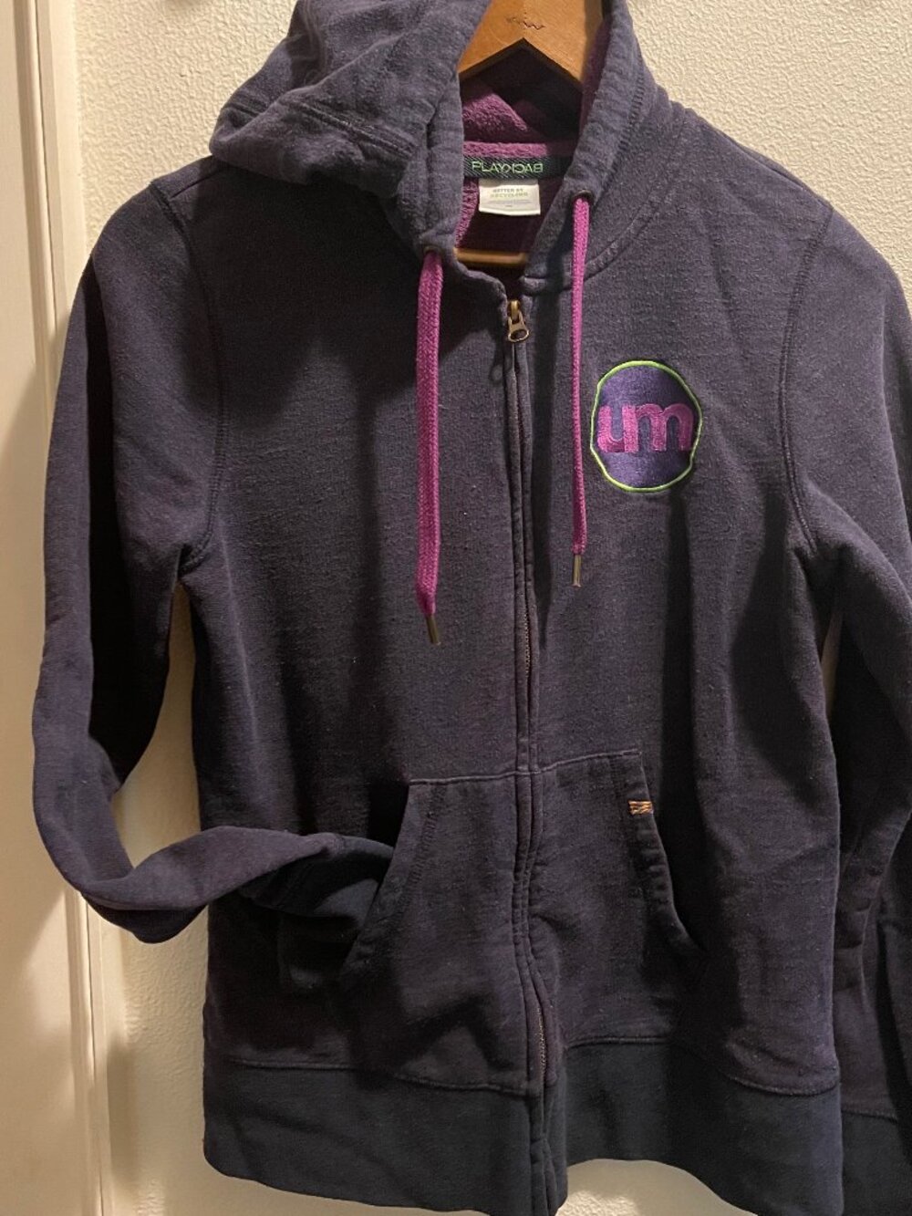 RARE HTF Umphrey's McGee Playback Zip Hoodie sweatshirt embroidered logo UM Med